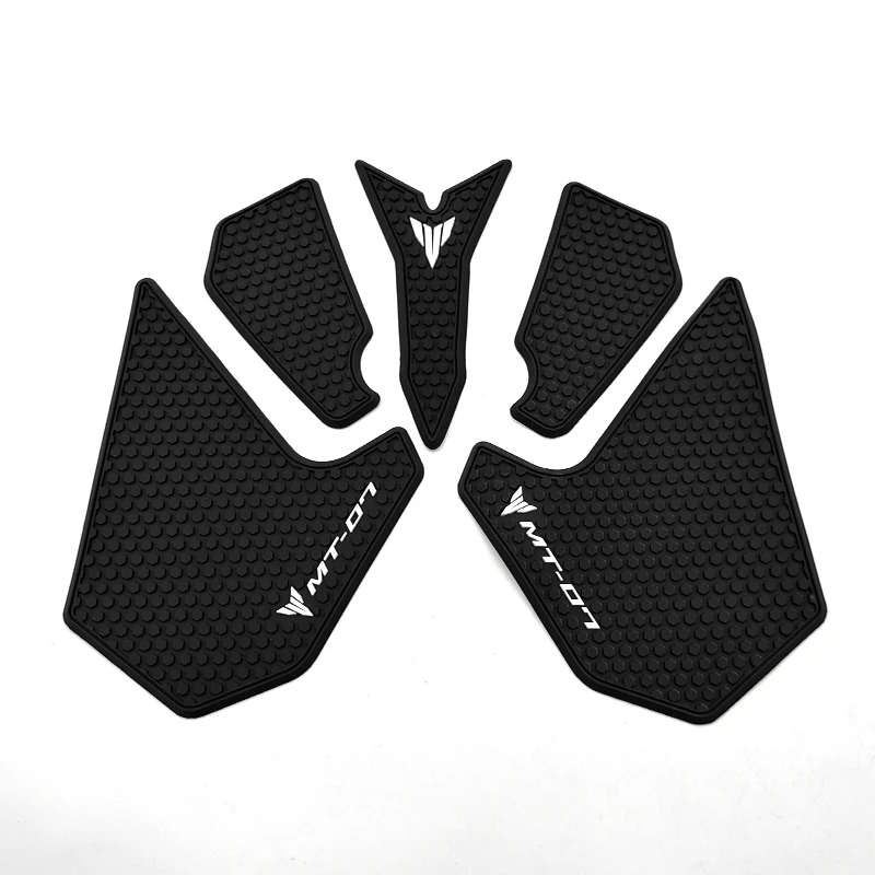 

Мотоциклетные Нескользящие боковые наклейки на топливный бак, водонепроницаемая прокладка, резиновая наклейка для YAMAHA MT07 MT-07 mt 07 2018 2019 2020-2021