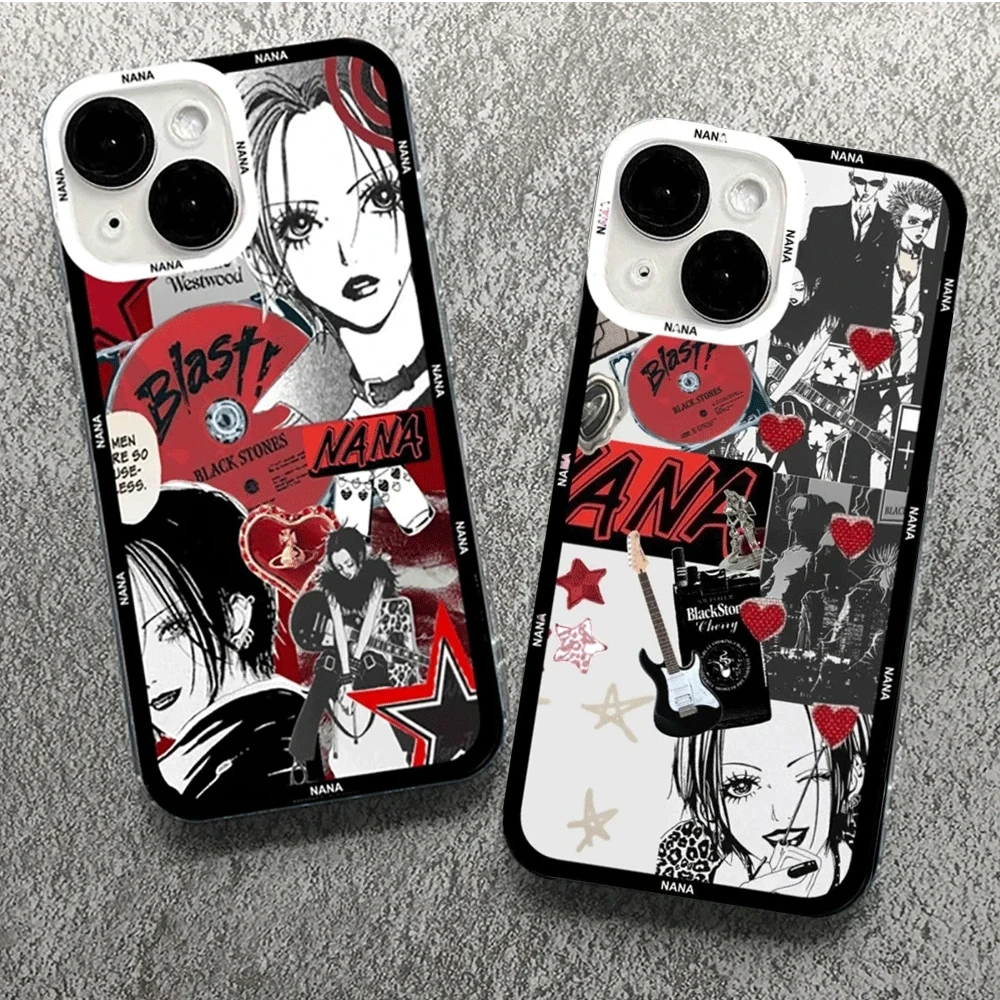 Чехол для телефона с забавным аниме Осаки Бана iPhone 15 14 13 12 11 Pro Max Mini X XS XR SE 7 8 Plus XSM