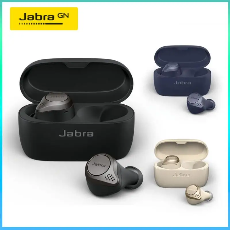 Jabra-auriculares inalámbricos Elite 85t con Bluetooth, cascos deportivos con reducción de ruido, Ipx4 resistentes al agua, originales