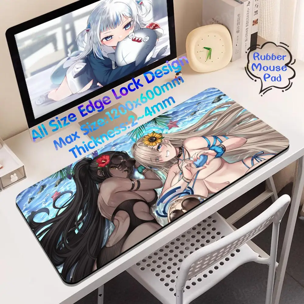 Ichinose Asuna коврик для мыши резиновый киберспорта 4 мм аксессуары ПК геймера супер