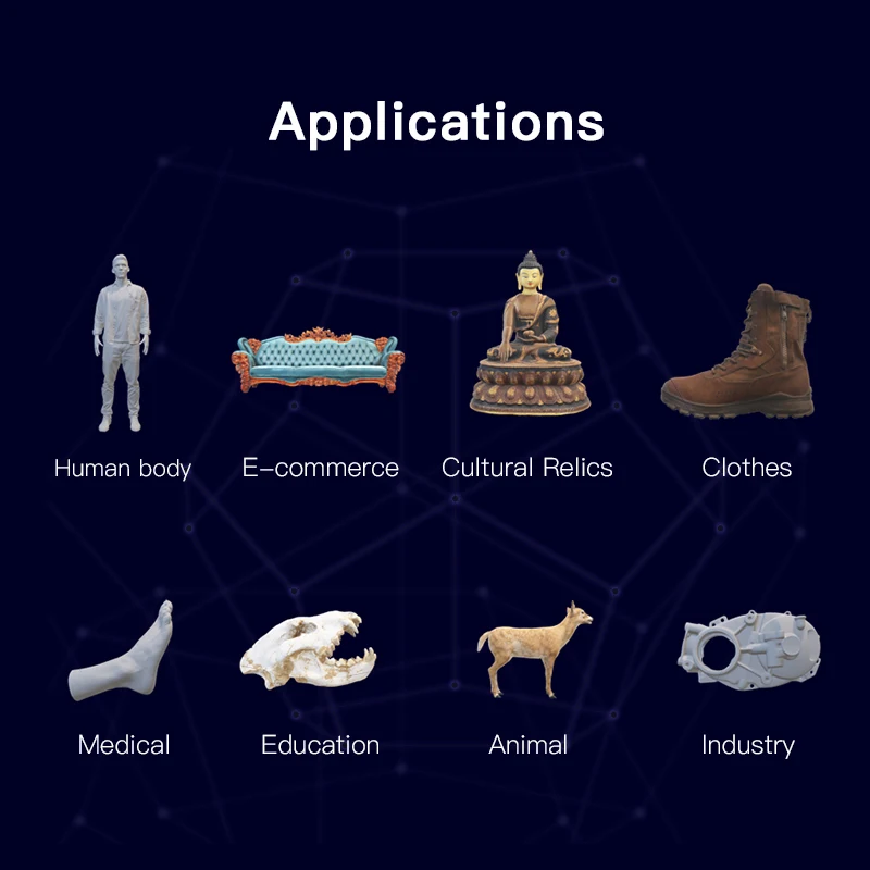 3D сканер CREALITY CR-Scan 01 для моделирования до 0 1 мм портативная высокоточная