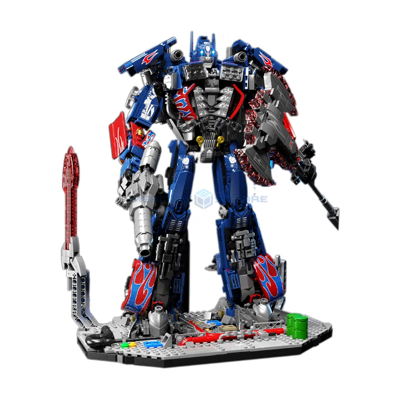 

Blocks Robot: Justice Defender Super Idea Model Building Blocks Bricks MOC Creative Set Toy Boy Kids Christmas Gift