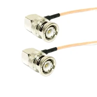 audio video bnc cable male ra switch plug rght angle adapter rg316 rg58 rg142 15cm30cm50cm100cm wholesale price