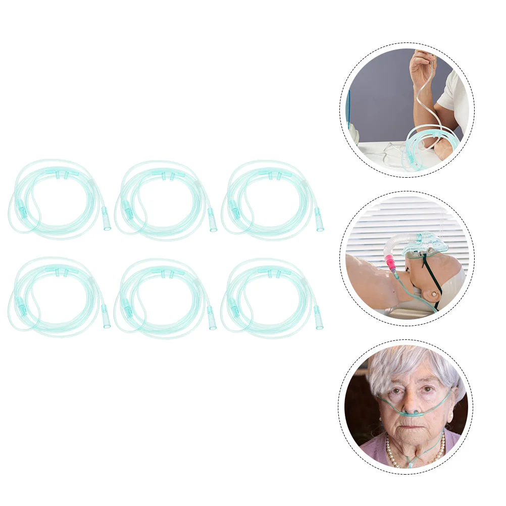 

6Pcs Nasal Cannula Nasal Tubing Tubing Machine Supplies