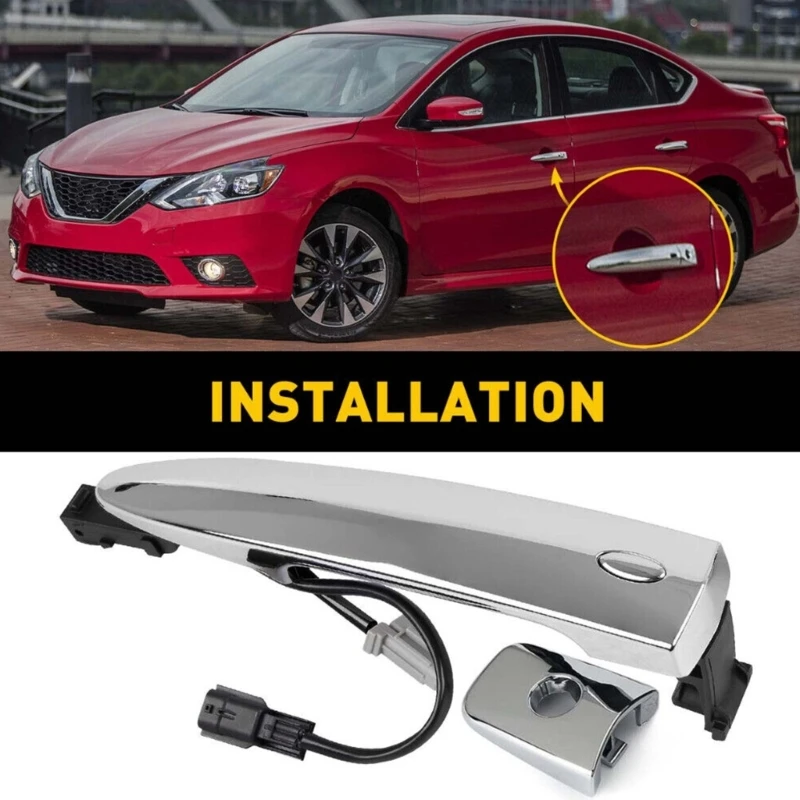 Для Leaf Maxima 806469N00A 806451AA0A 12459871 Авто Декор автомобиля Внешняя дверная ручка Крышка