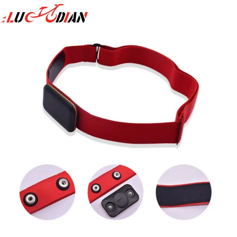 

Беспроводное соединение Bluetooth проводящий пульсометр пояс легкий прочный Фитнес пульсометр цветной 1 метр