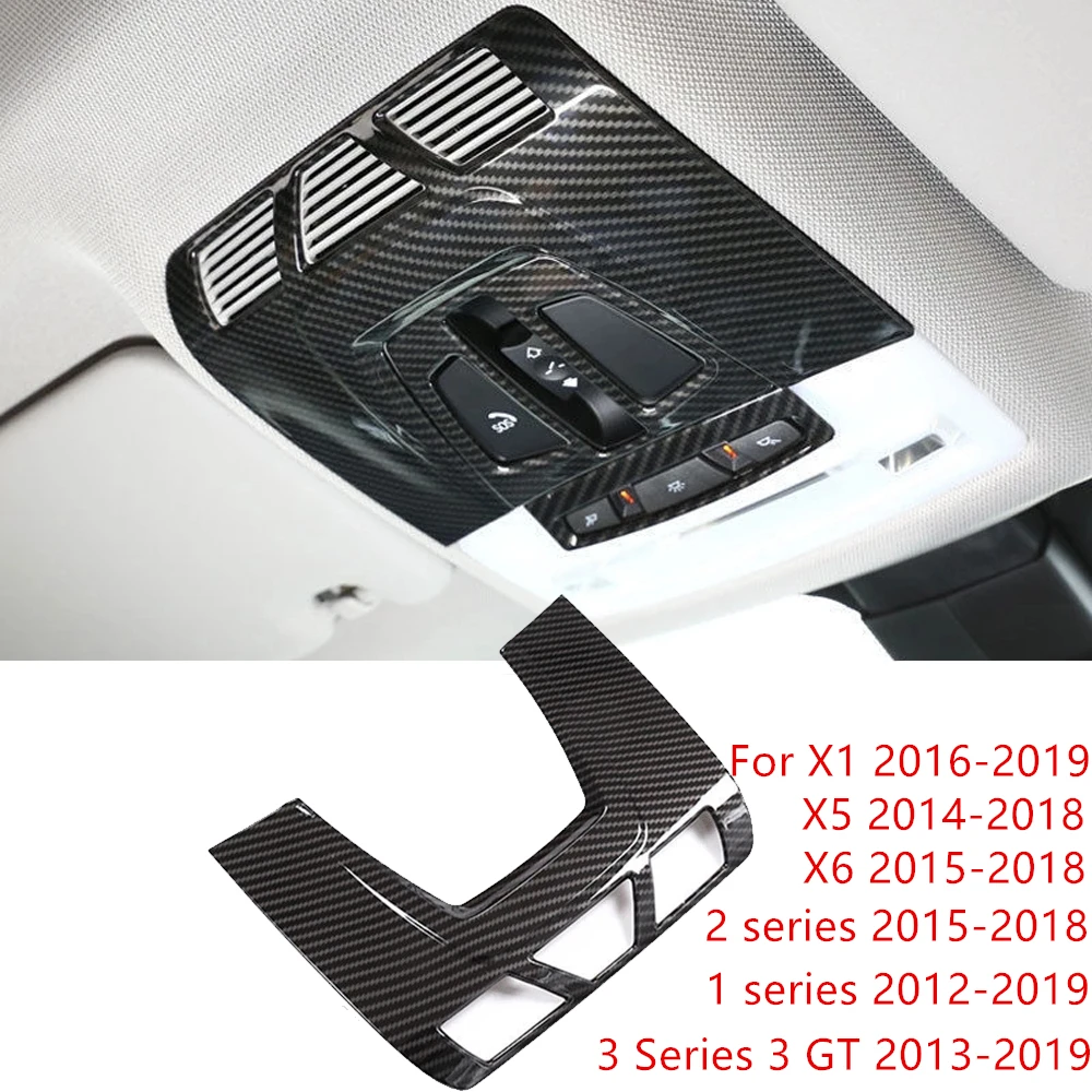 

Car Front Reading Lamp Cover Trim Frame Decoration For BMW 1/2/3 Series F20 F45 F30 F34 X5 f15 X6 F16 Auto Accessories