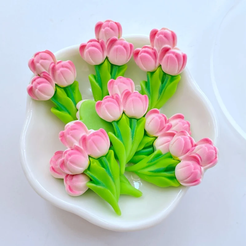 Мини-цветочки вишни из смолы TSXJY набор 10 штук