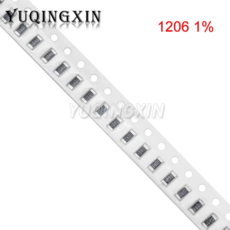 

100 шт. 1206 SMD резистор 1/4 Вт 17.8R 18.2R 18.7R 19.1R 19.6R 20.5R 21R 1% 17,8 18,2 18,7 19,1 21 Ом