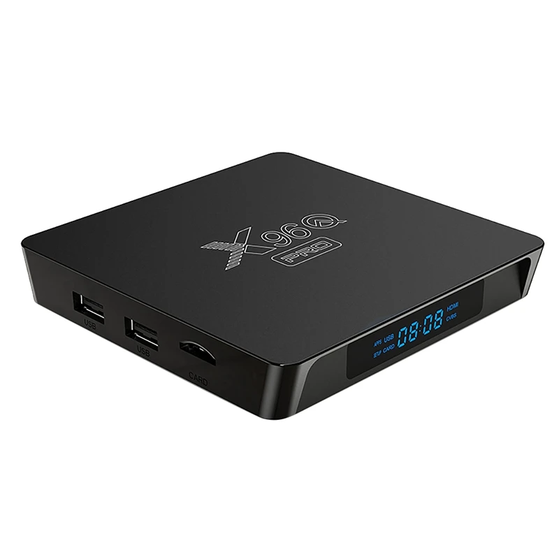 

X96Q Pro Set-Top Box Player 2G+16G Android 10.0 TV Box H313 Quad-Core WiFi Home Media HD Network Player