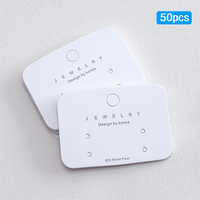 Картонные подставки для сережек HWetR