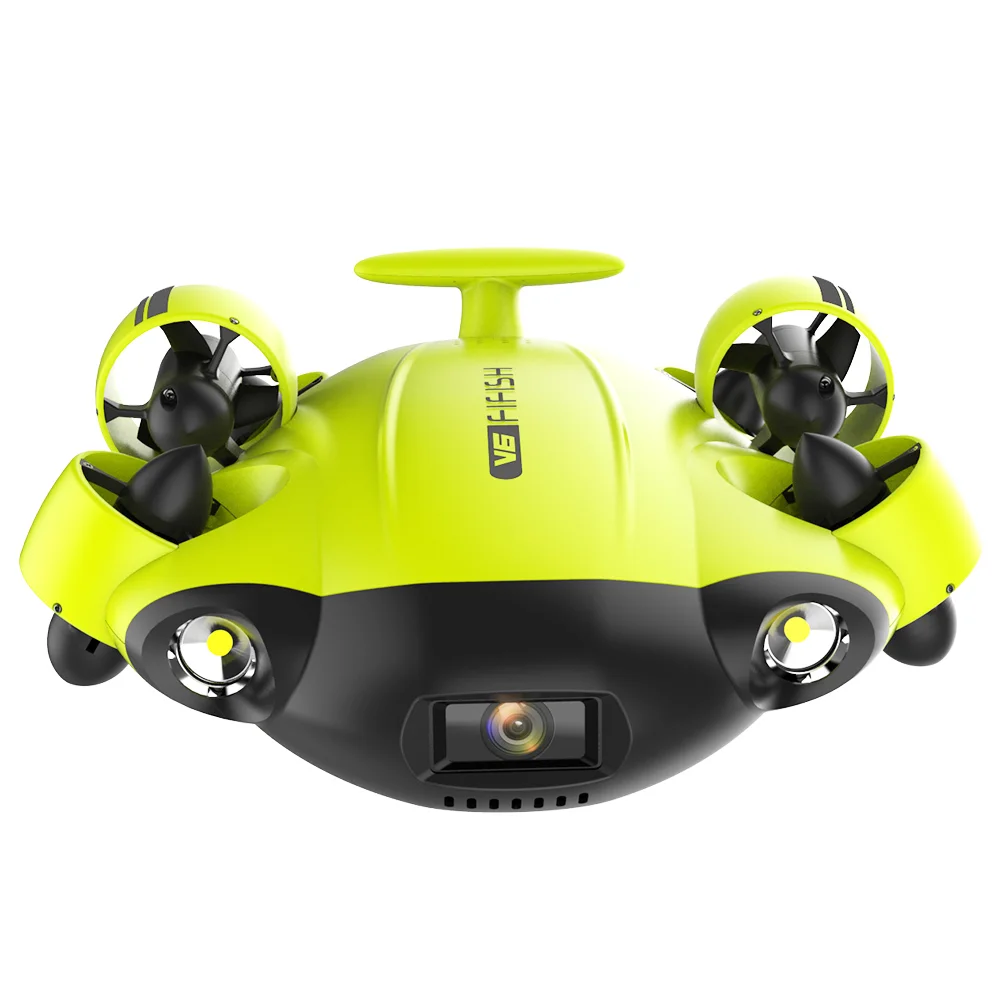 Подводный Рыбак FIFISH V6 с камерой подводный Дрон для телефона 4K UHD умным