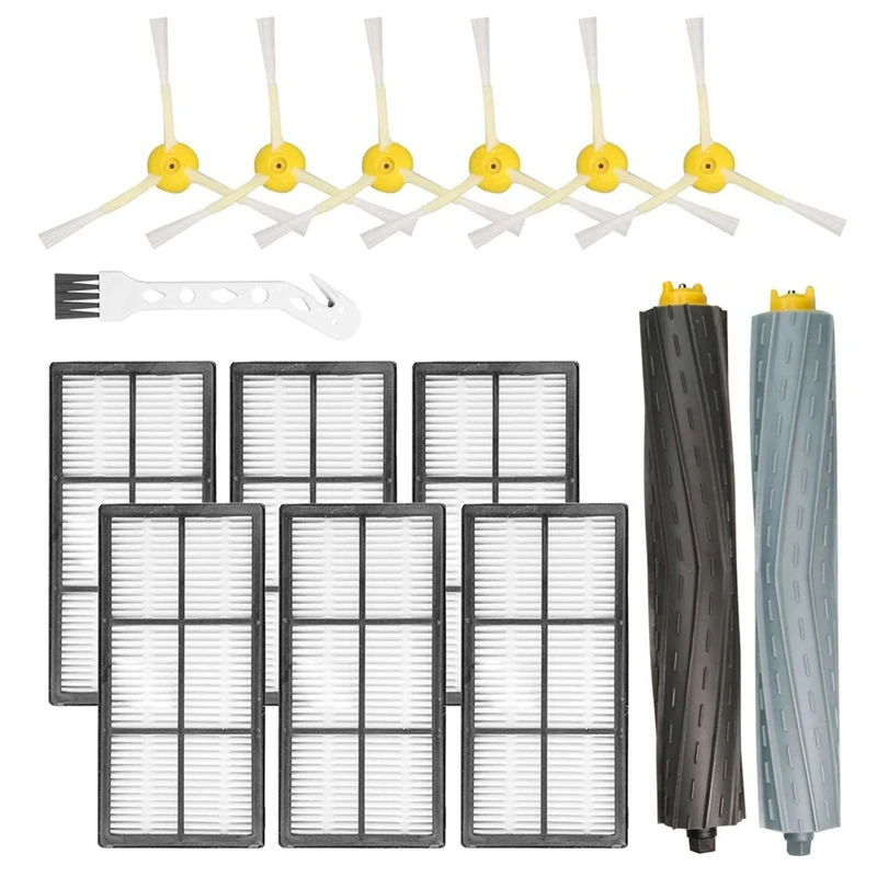 

Replacement Main Brush Side Brush HEPA Filter For Irobot Roomba 900Series 960 990 Vacuum Cleaners Accessories