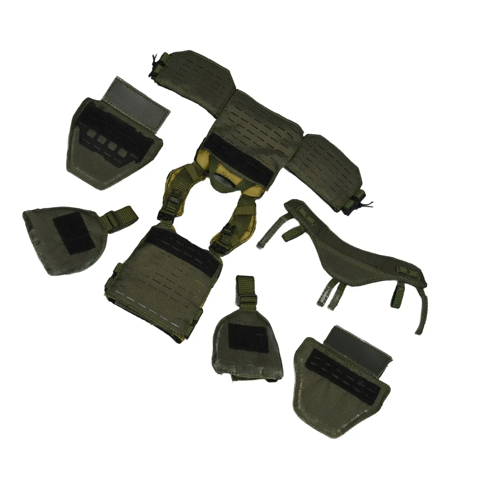 Экшн-фигурки жилет в масштабе 1/6 нагрудный украшение для кукольного домика