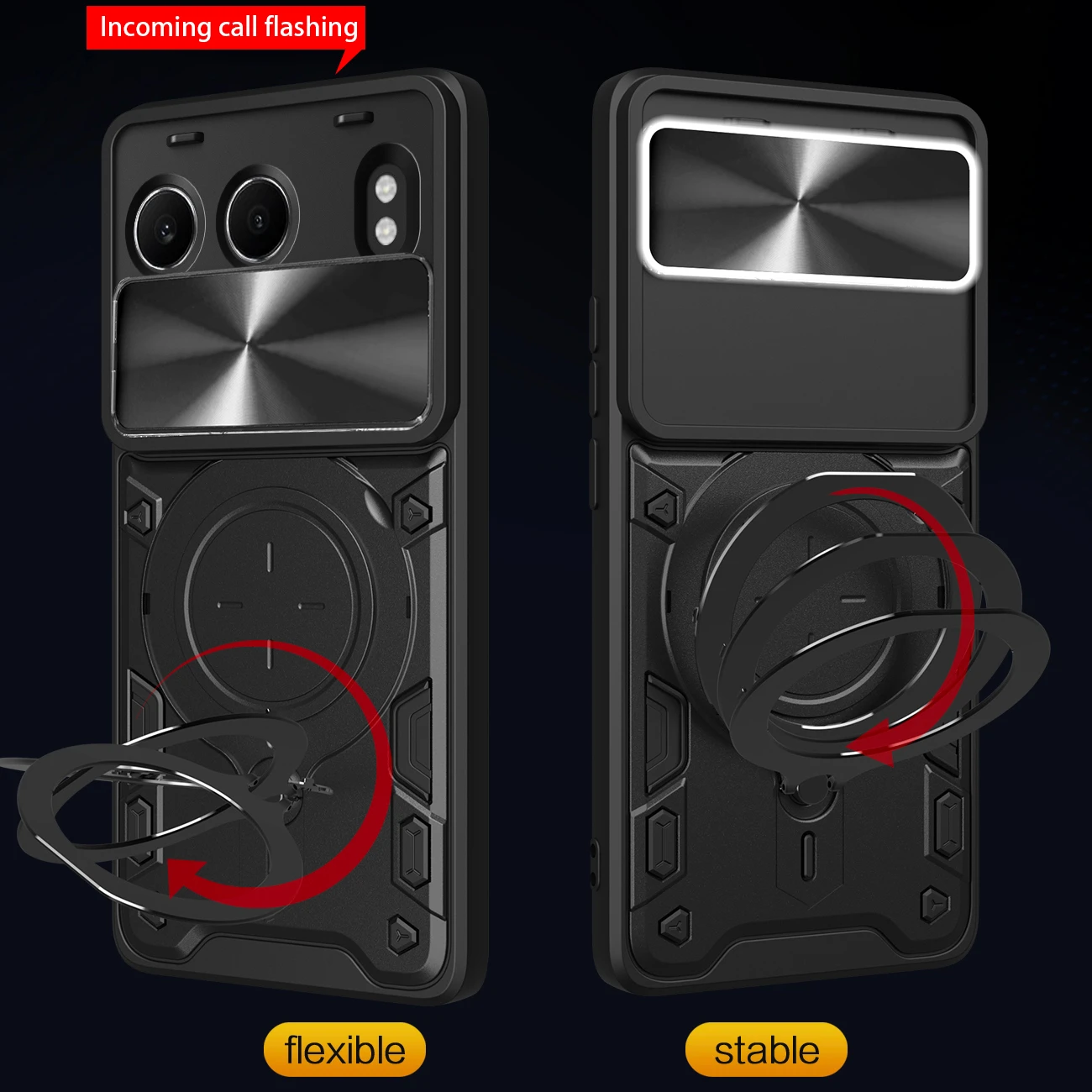 Защитный чехол с подставкой для OnePlus Nord 4 5G чехол-слайдер защита линз