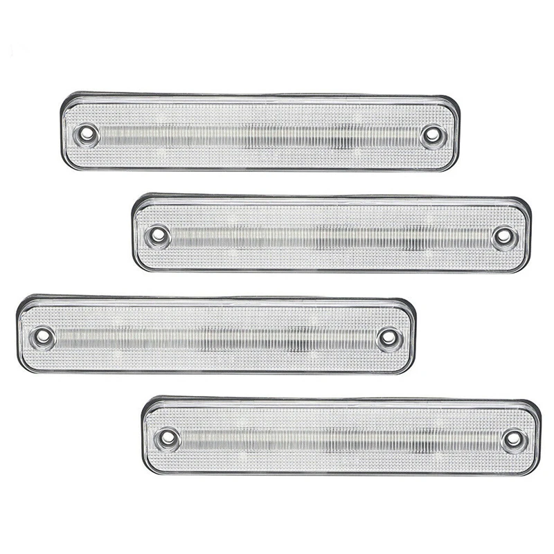 

4 шт., автомобильные передние и задние фонари 8-15 в