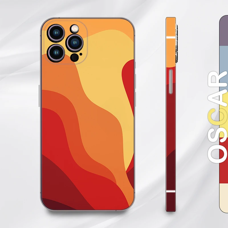 

Colorful Make Waves with our Premium Wavy Wrap Skin For iPhone X to 14 Series