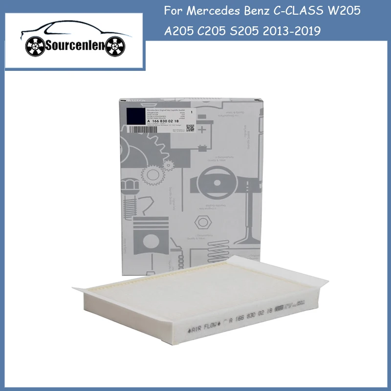 Фильтр салона A1668300218 для Mercedes Benz C-CLASS W205 A205 C205 S205 2013-2019