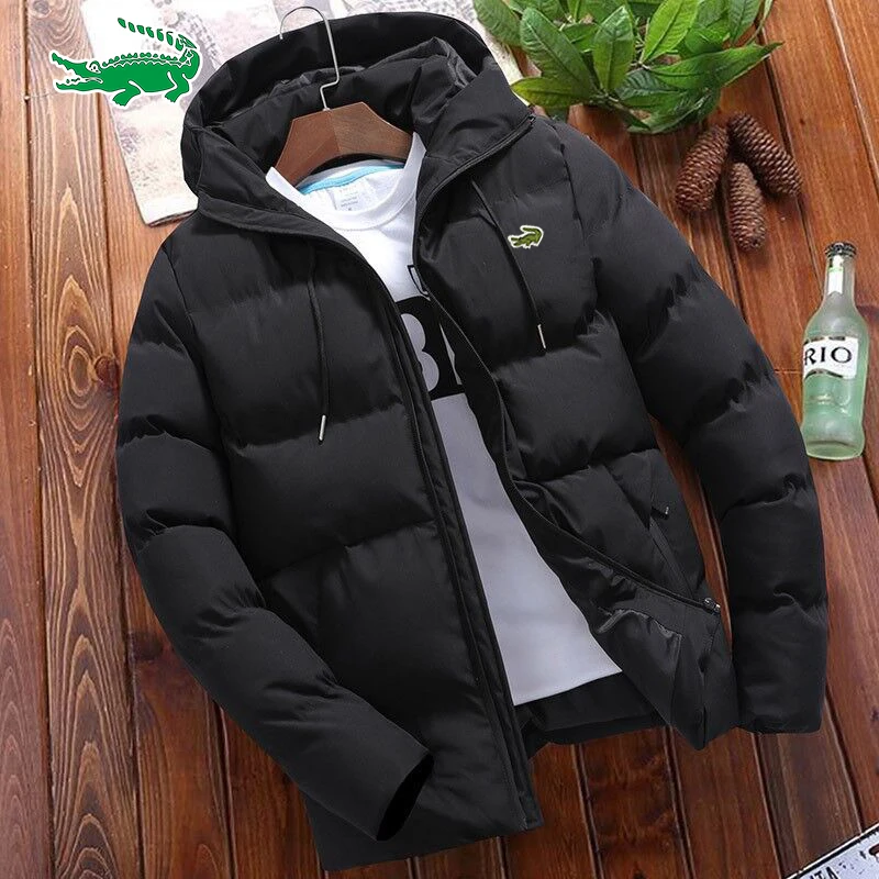 Men's High-quality Jackets Autumn And Winter New Jackets Thickened Padded Jackets Zipper Hooded Coats Men's Down Jackets