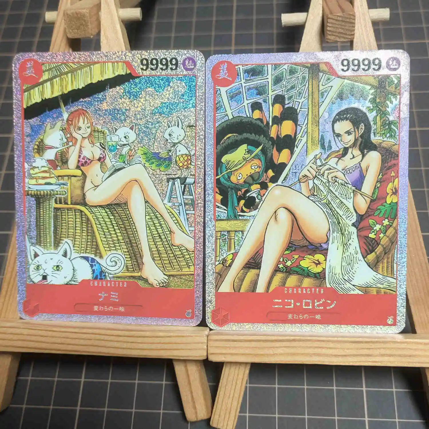 2 шт./компл. самодельная работа цельный купальник Nami Tcg коллекционная карта