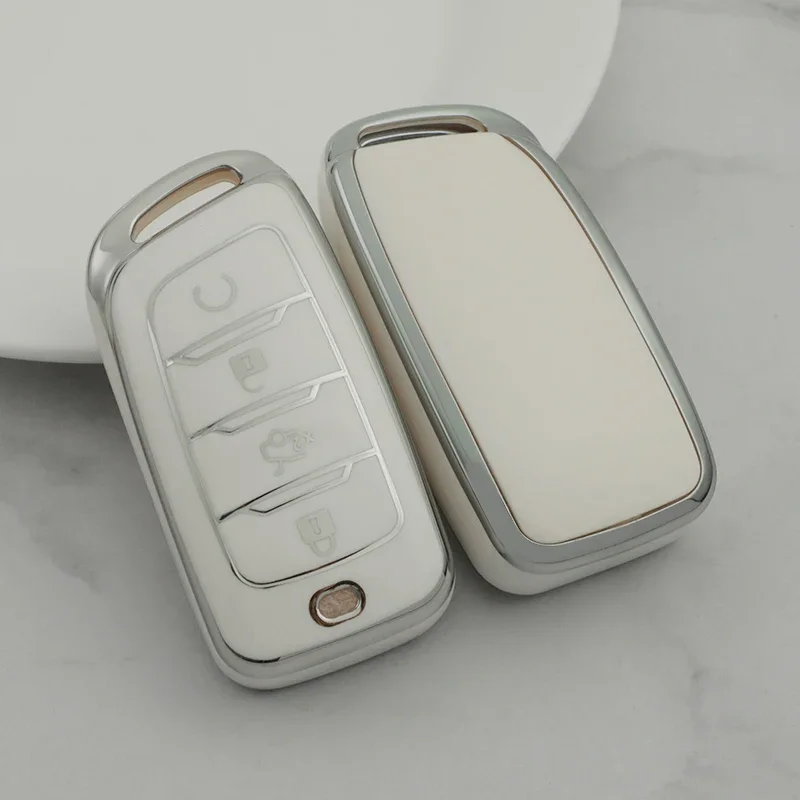 

Модный чехол из ТПУ для автомобильного дистанционного ключа для Changan CS85 CS35 plus CS25 CS95 CS85, защитная сумка для автомобильного ключа, брелок-держатель, брелок
