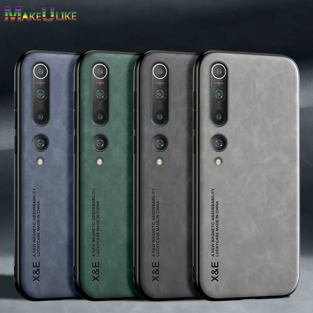

Magnetic Case for Xiaomi Mi 10T Pro Lite Case Leather Silky Feel Slim Cover for Xiaomi 10 11 10T 11T 12 Pro Lite 12S Ultra Case