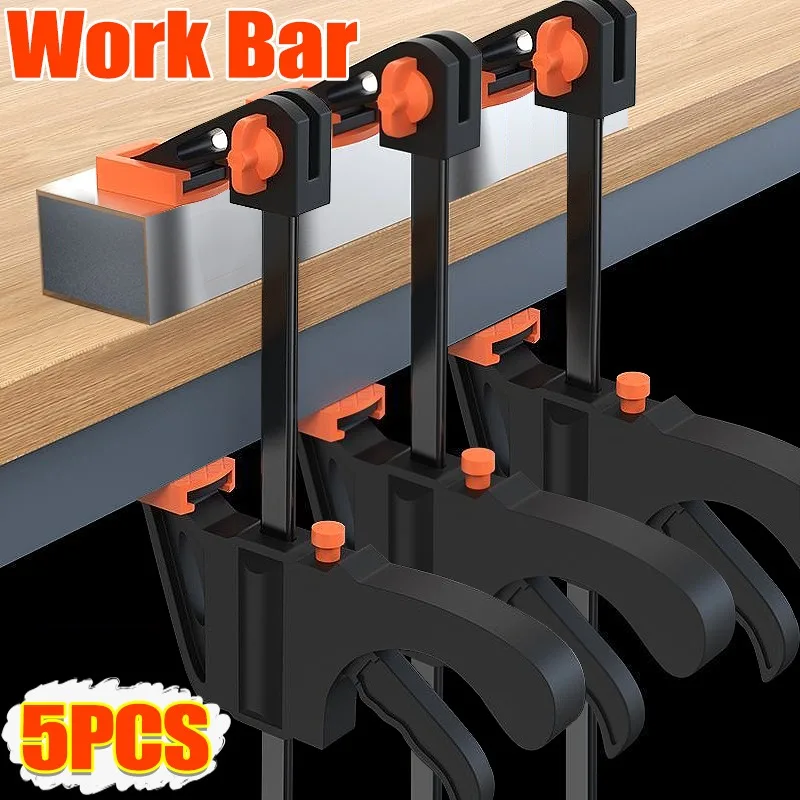 Быстрый зажим с трещоткой F сверхмощный деревянный рабочий комплект зажимов