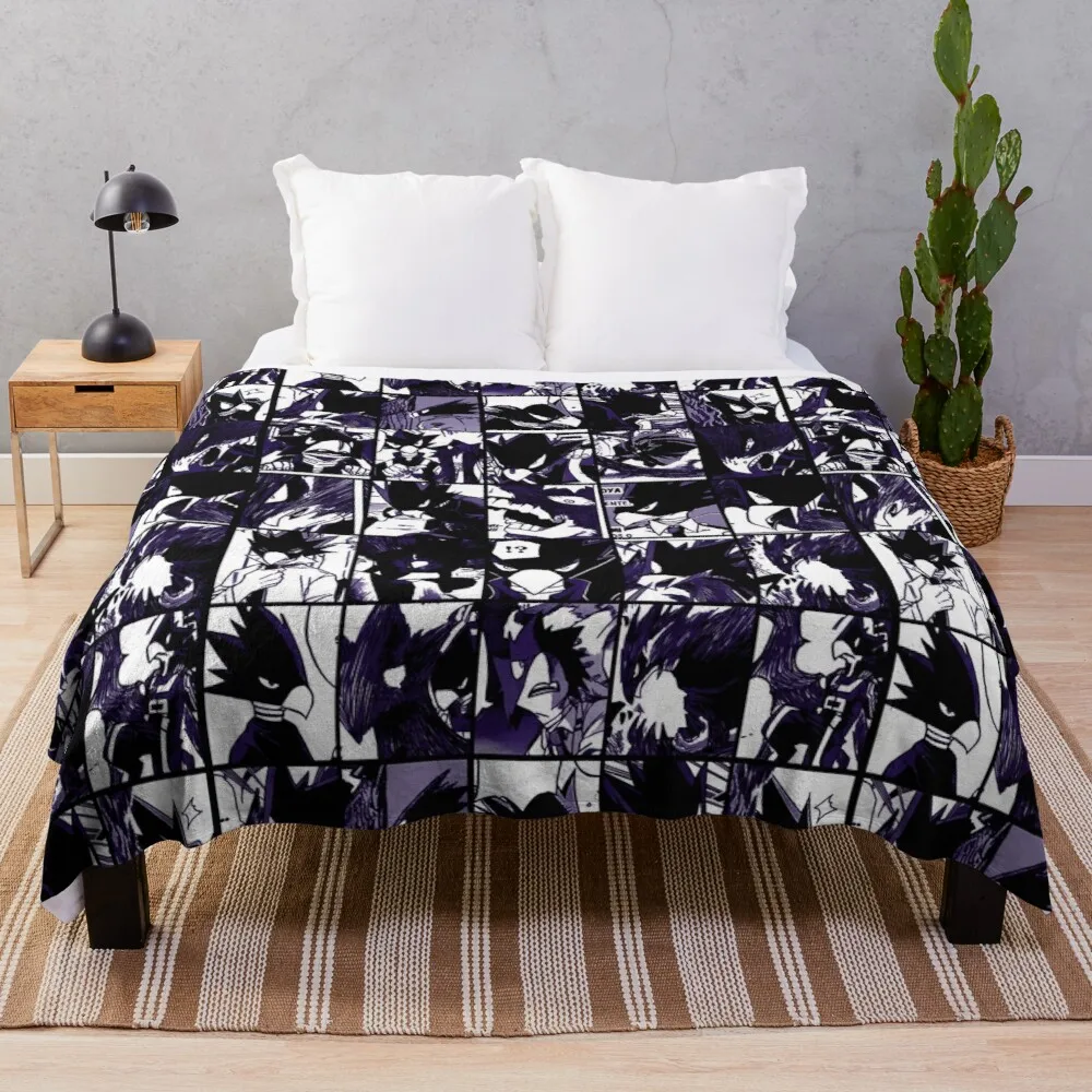 

Tokoyami Fumikage, одеяло в стиле ретро, мягкое большое одеяло, твидовое одеяло