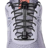 1 pair sports elastic shoelaces no tie shoe laces kids adult lazy locking laces shoe accessories lacets elastique chaussure 2022