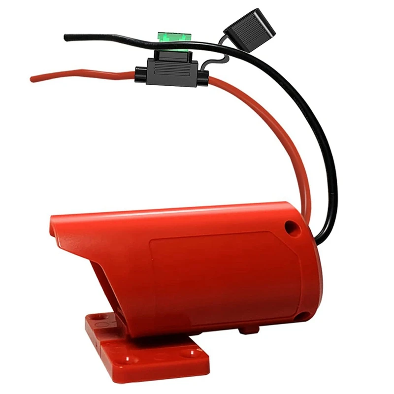 

Power Wheel Adapter With Fuse, Secure Battery Adapter For Mil-Waukee 12V M12 Lithium Battery, With 14 Gauge Wire