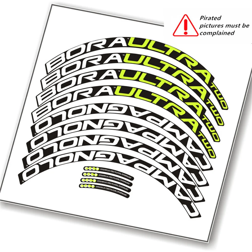 

CP Bora two road wheel set rim sticker rim bicycle sticker suitable for depth 38mm rims