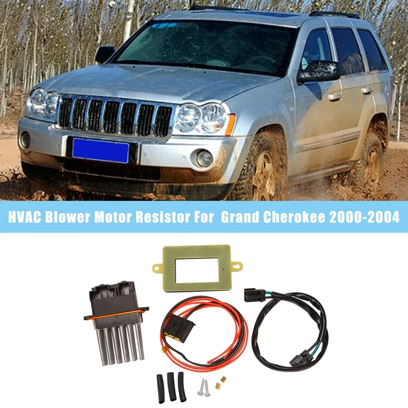 

Car HVAC Blower Motor Resistor for Jeep Grand Cherokee 2000-2004 5012699AA