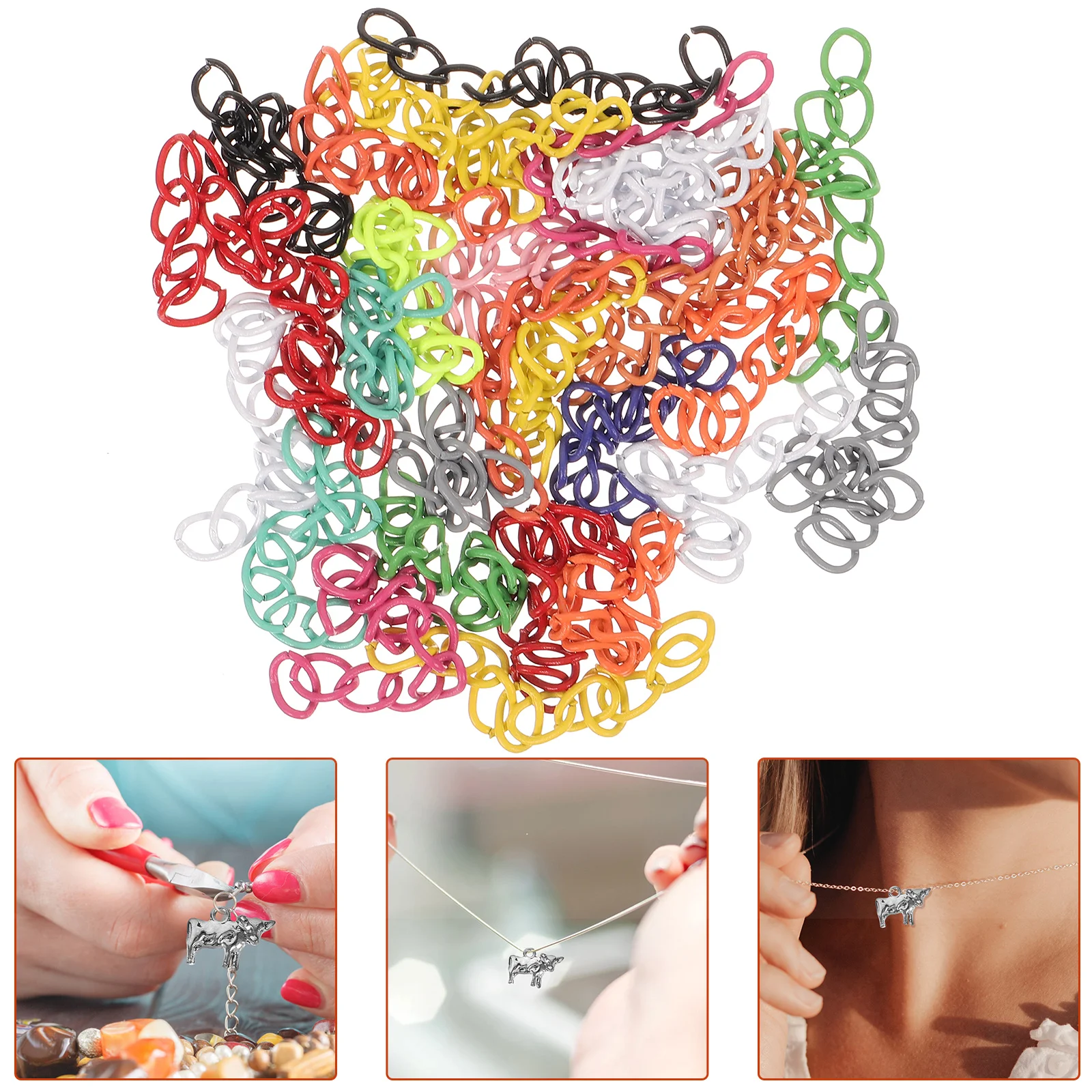 

30 шт., цепочка-удлинитель для ожерелья