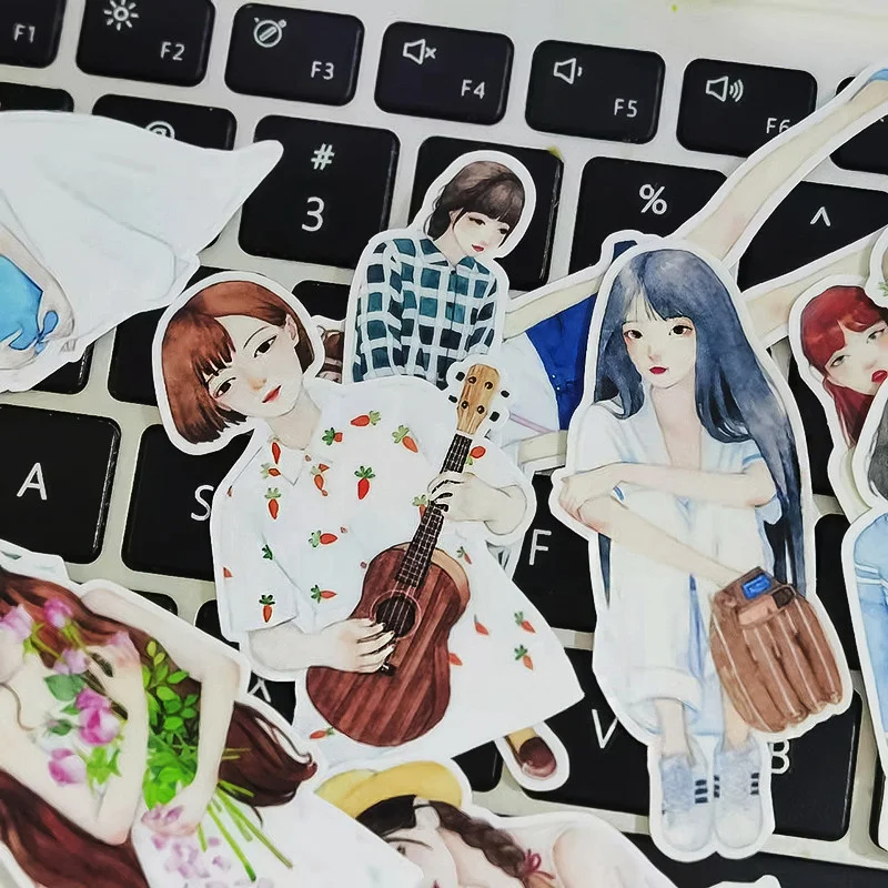 

15 шт., декоративные наклейки для девочек