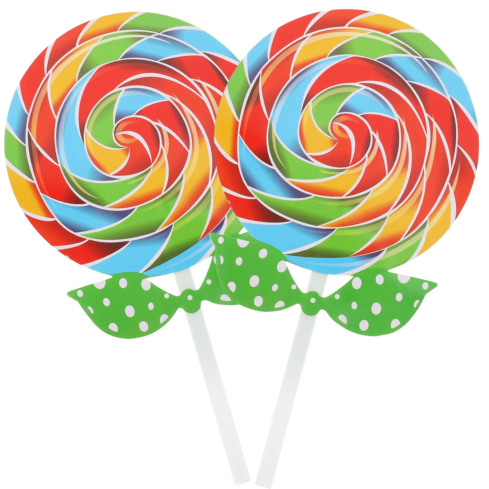 2 шт. большой леденец фото детские леденцы конфеты игрушки пластиковый Радужный