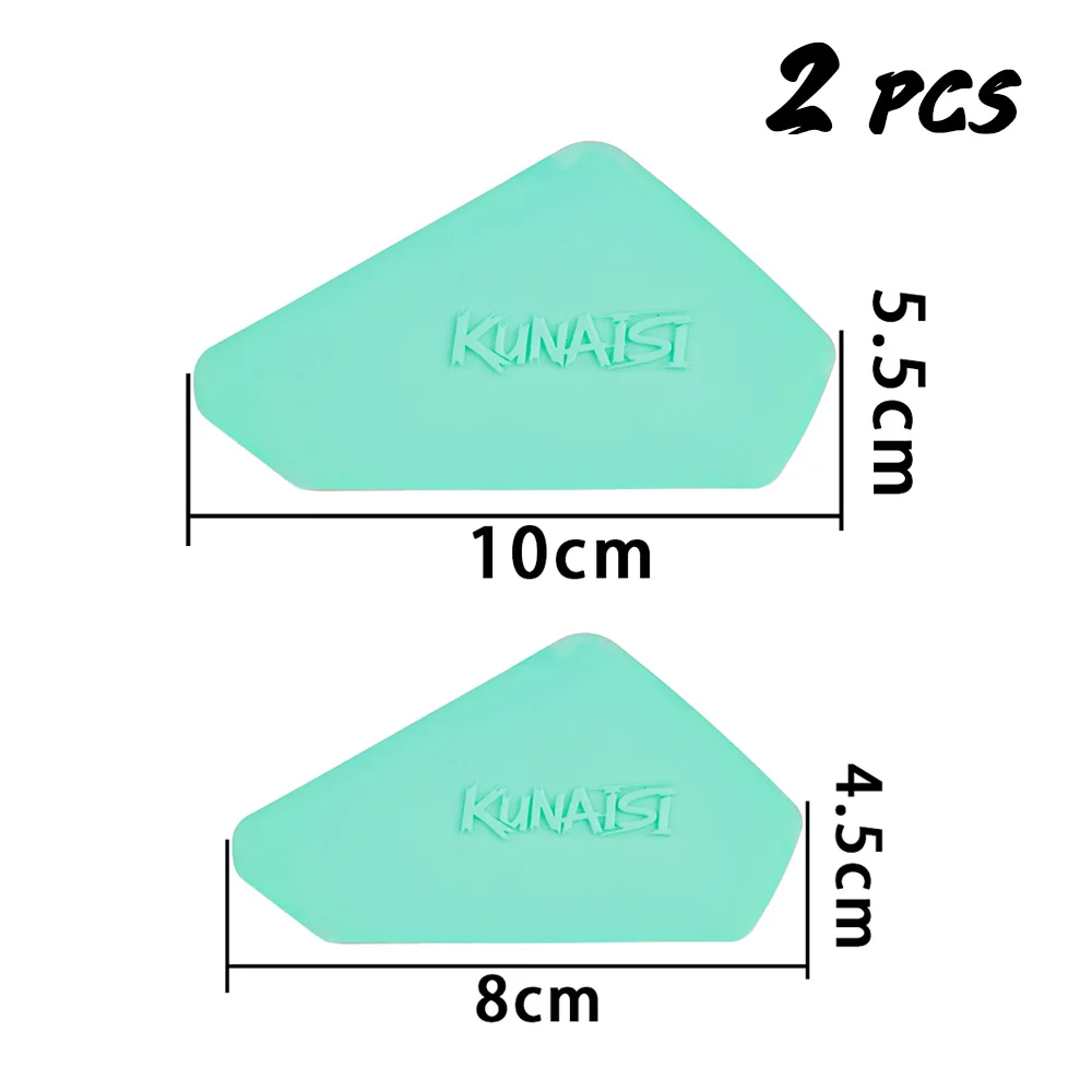 

KUNAISI виниловая пленка из углеродного волокна, инструмент для тонировки окон, угловой ракель, изогнутые слоты для автомобильных оберток, установка обоев