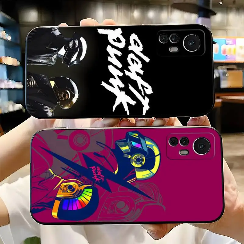 Rock Music Daft Punk Helmet Phone Case For Xiaomi Poco F3 X3 Nfc M3 9t 13 10t 11 11i 11x 11t 12 Pro Shockproof Design Back Cover