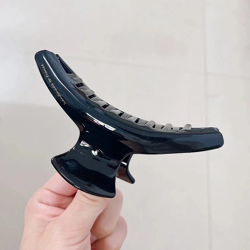 

Заколка для волос с леопардовым принтом женская, винтажная простая Заколка-краб геометрической формы, модный аксессуар на голову