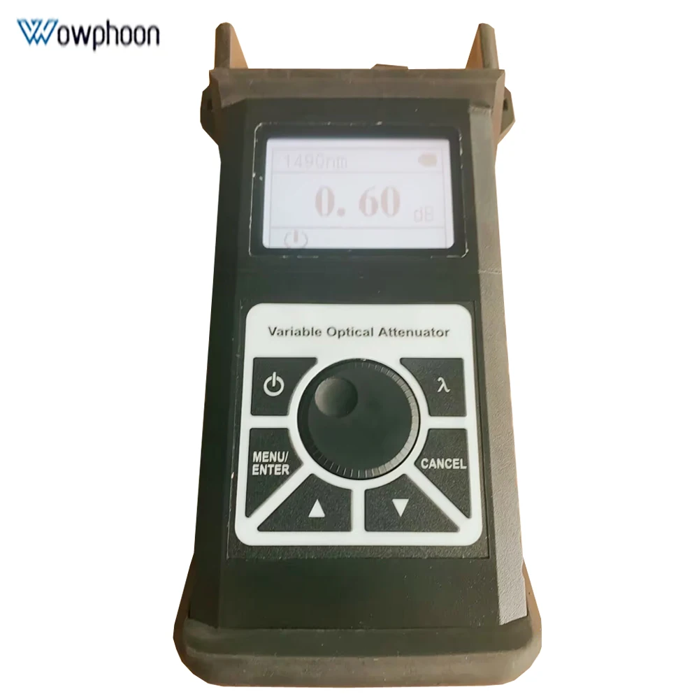 

JW3303 handhold Оптический Регулируемый аттенюатор 1260 ~ 1650 нм 2 ~ 60 дБ для оптического сигнала аттенация phr, SDH, CATV