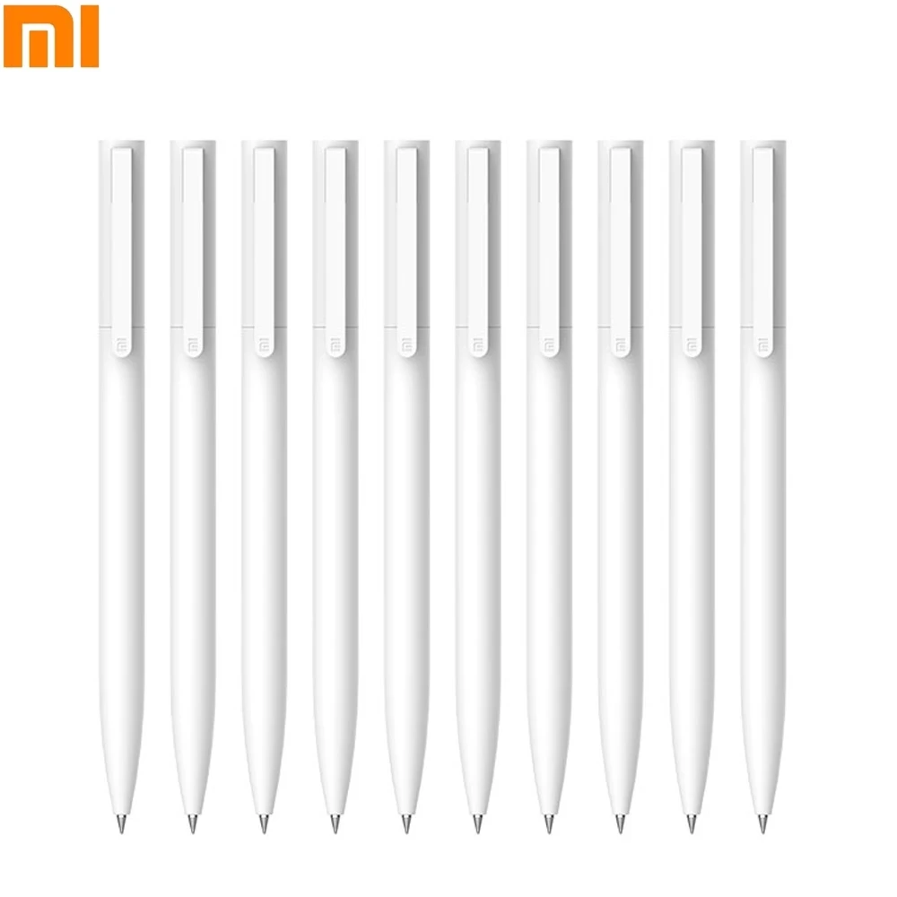 

Оригинальная гелевая ручка Xiaomi Mijia Mi, ручка для подписи, ручка Caneta Stylo 0,5 мм PREMEC, гладкая швейцарская заправка, офисные и школьные принадлежно...