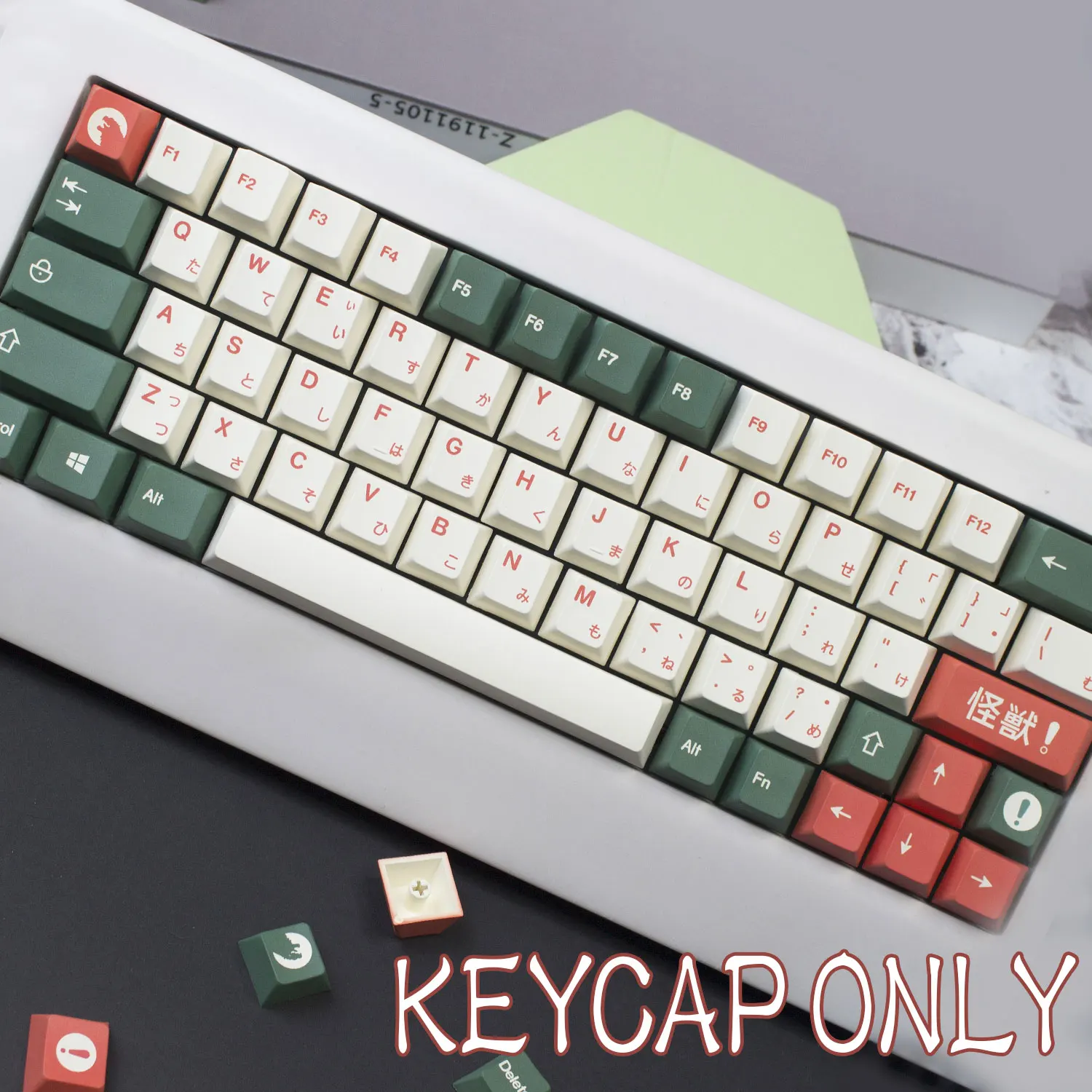 

Колпачки для клавиш GMK Kaiju, колпачки для клавиш с сублимационной печатью для клавиш Cherry, колпачки для клавиш Cherry Mx Gateron Kailh, механическая клави...