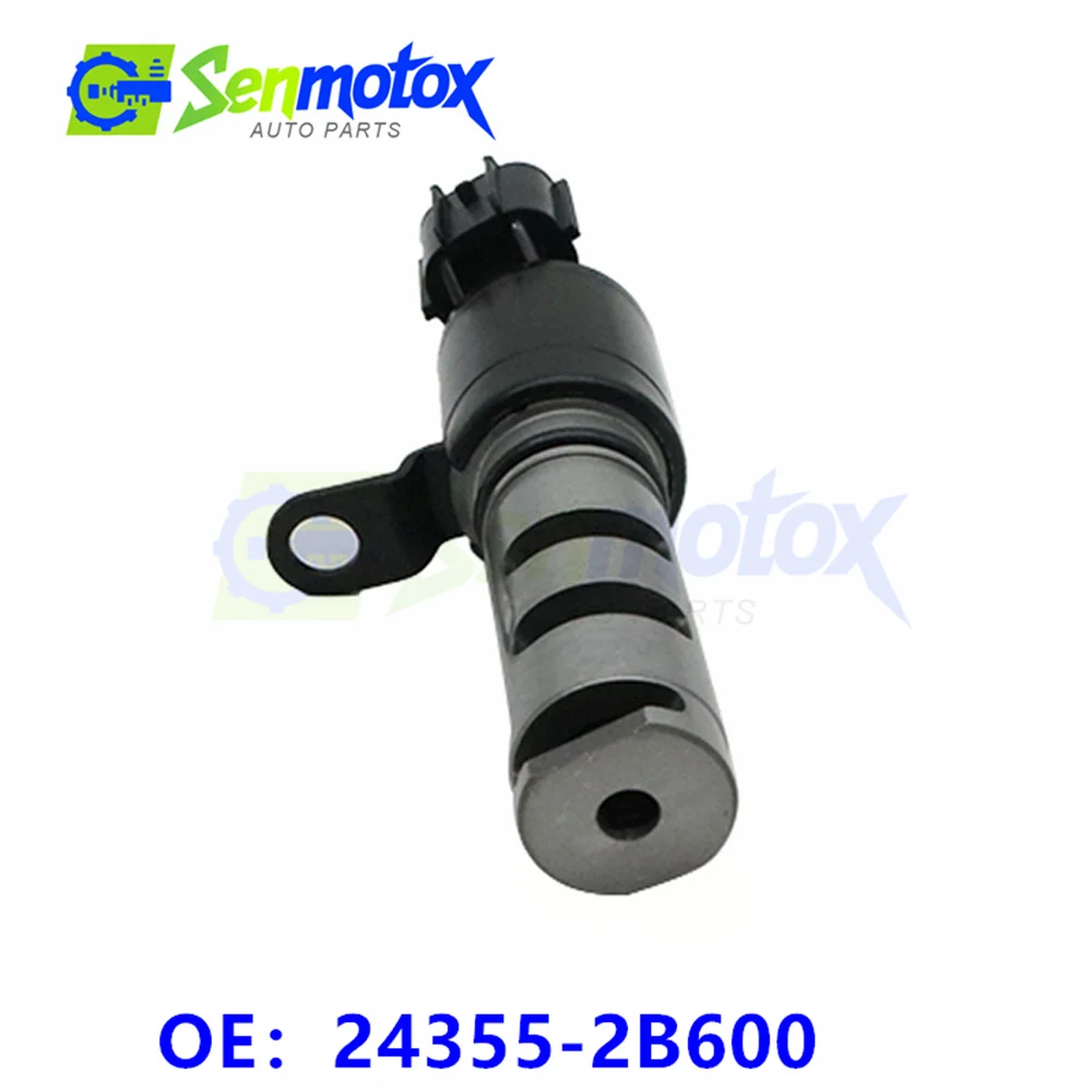 Фото 24355-2B600 для Hyundai i20 i30 ix20 KIA CARENS CEE'D CERATO PRO 2007-2012 SOUL 243552B600 VVT электромагнитный клапан с регулируемой синхронизацией №1