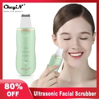 clearance ckeyin ultrasonic ion deep cleaning skin scrubber peeling shovel facial pore cleaner blackhead remover face lifting