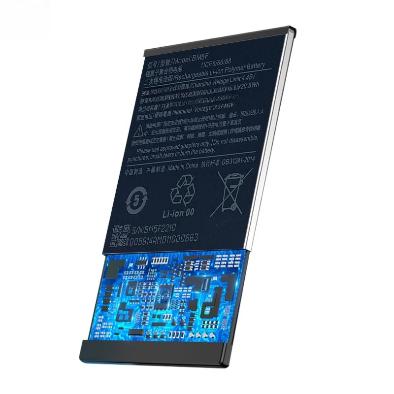 100% новый аккумулятор для мобильного телефона BM5F 3,87 В 5500 мАч для Xiaomi K50, высококачественный сменный аккумулятор (art.: 3920d3ea902c6) - 3920d3ea902c6