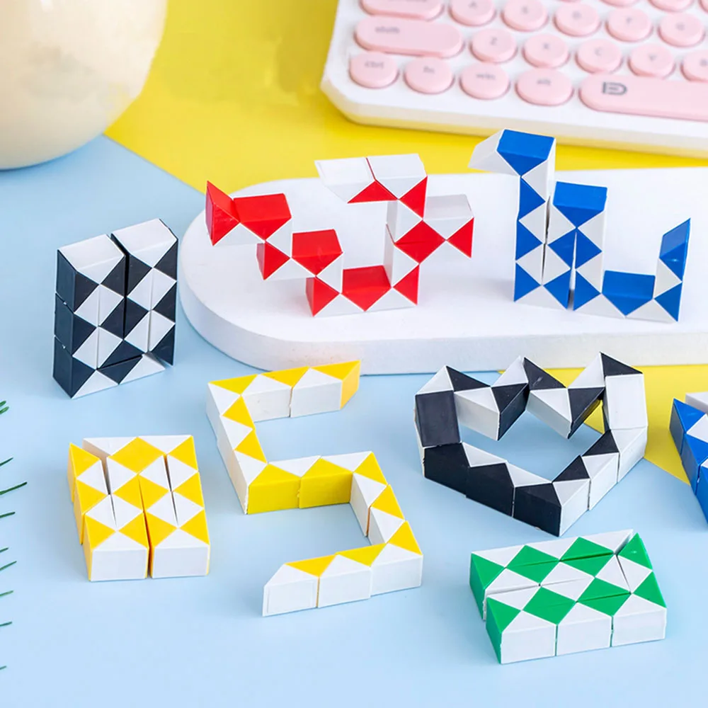 

5Pcs Children's Puzzle Magic Block Education Toy Magic is Great For Kids Birthday Party Gifts Boys Girls Favorite Gift Toy