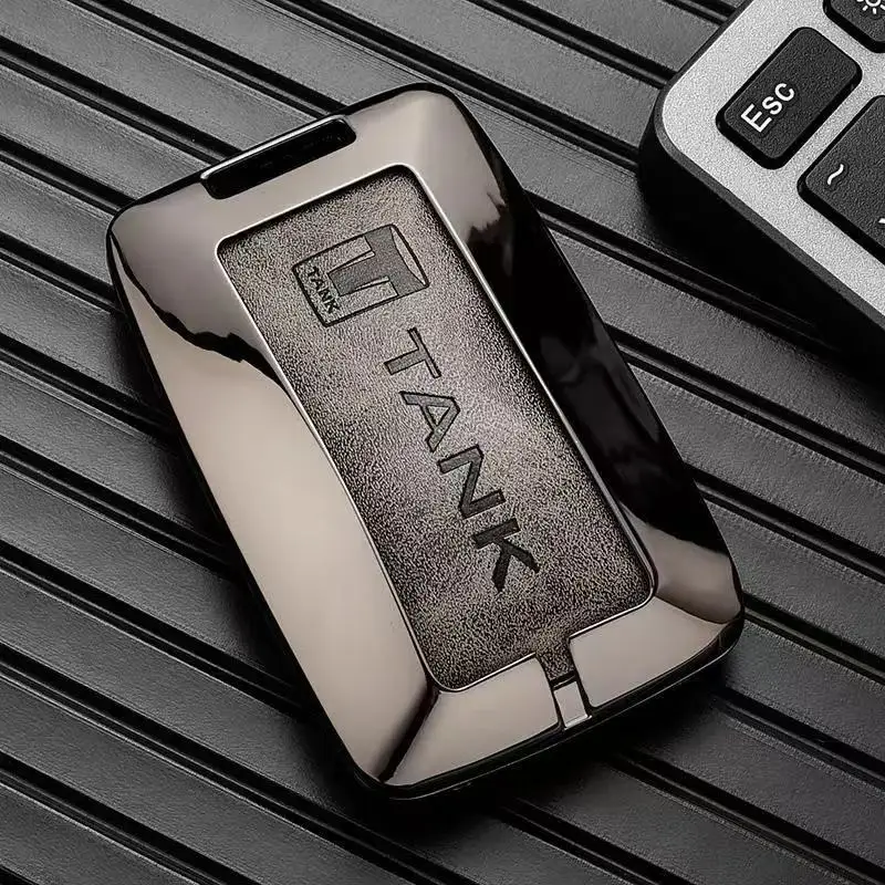 

Чехол для автомобильного ключа из цинкового сплава, держатель для Great Wall WEY TANK 300 500, защитный брелок для ключей, интерьер без ключа