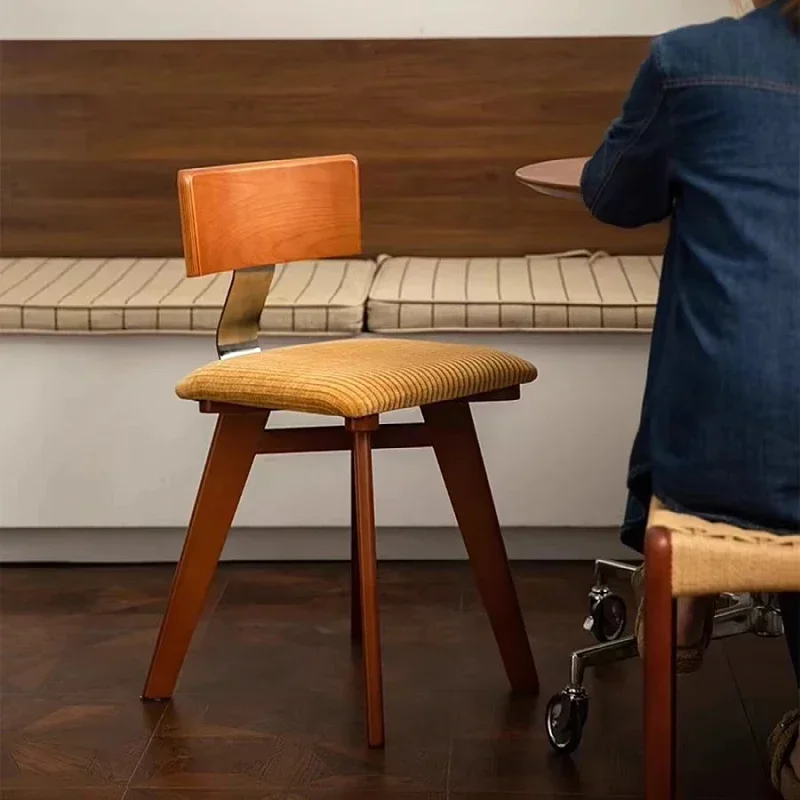 Wabi-sabi Wind Мебель для гостиной Сиденье Advanced Sense Французский ретро обеденный стул