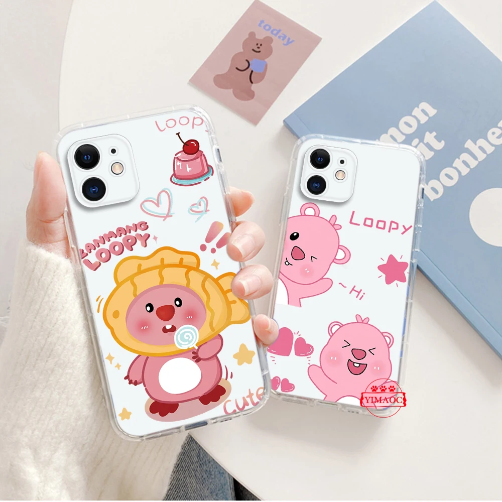 Q10 мультяшный милый Loopy мягкий женский для LG D690 G3 G8 K10 Pro K10A K11 Plus K22 K30 K40 K40S K41S K50 K50S K51