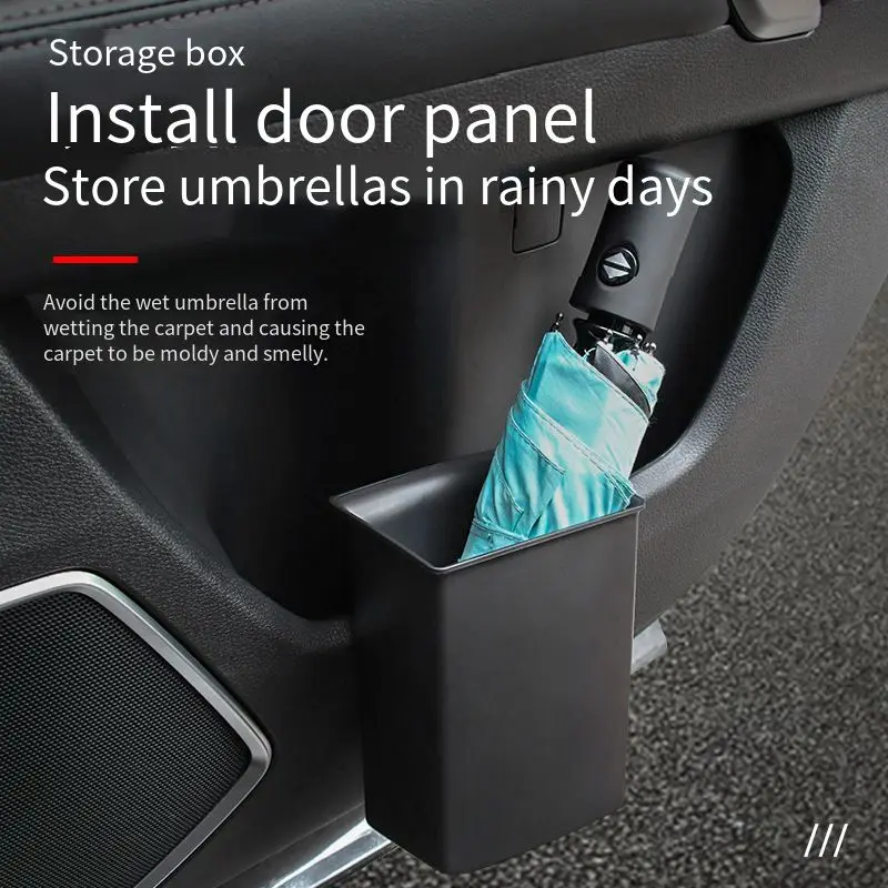 

Car Mini Hanging Trash Bin Vehicle Garbage Organizer Dust Case Storage Box Pressing Type ABS Trash Can Auto Interior Accessories