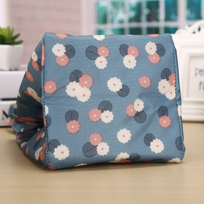 Travel or office food refrigerated bag men and women insulation cover to keep warm Oxford lunch bag Women's casual handbag